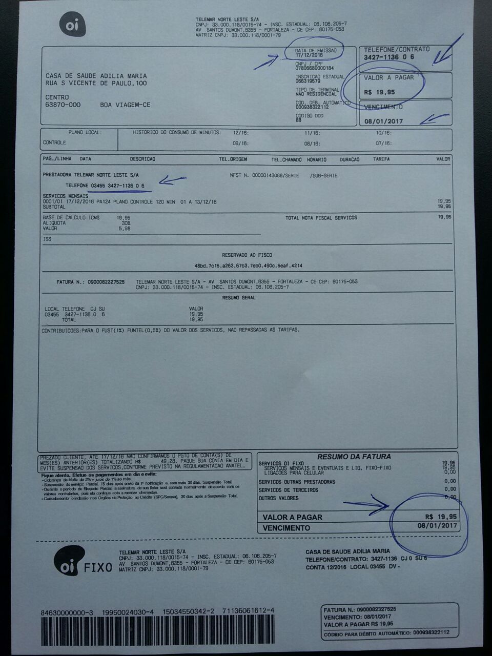 ABSURDO! Paciente paga conta telefônica de hospital público de Boa Viagem para ver serviço funcionando