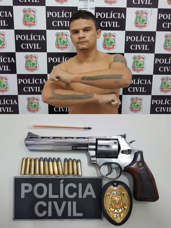 Suspeito de praticar duplo homicídio em Quixadá é capturado pela polícia