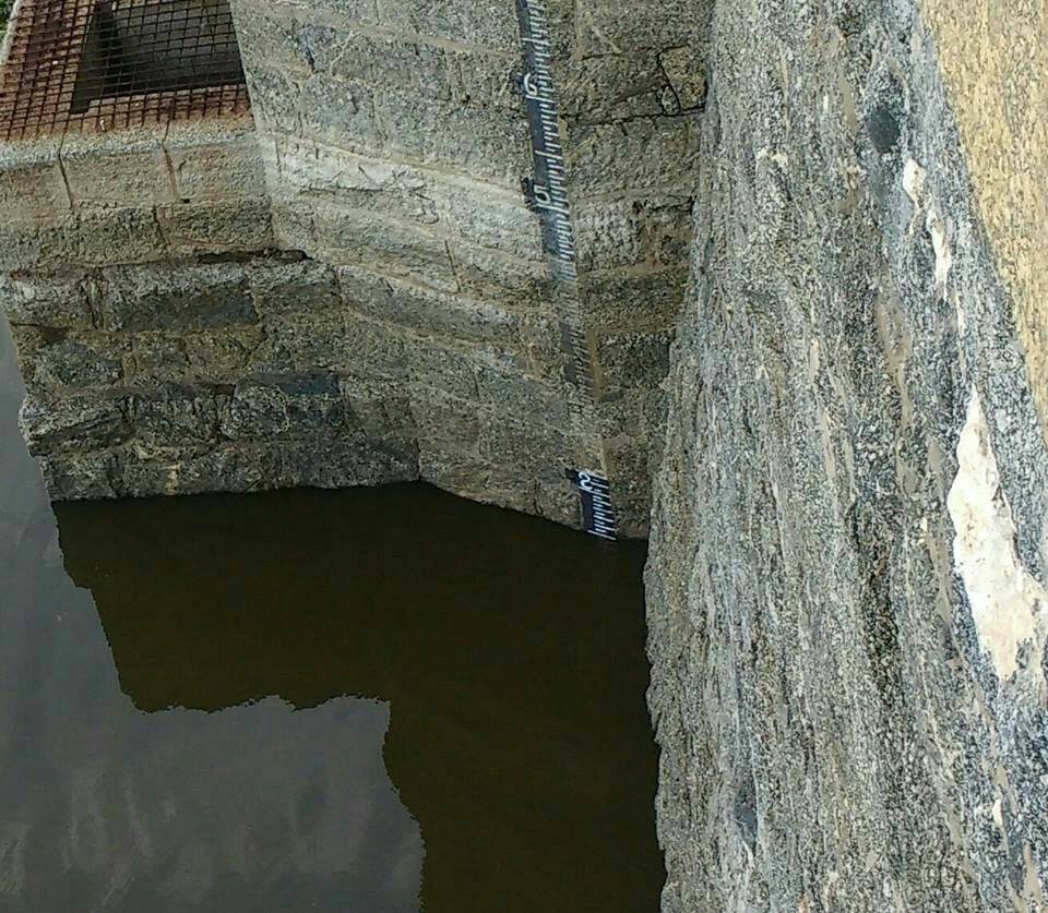Lâmina d’água no Açude Cedro, em Quixadá, já alcança um metro e meio de profundidade