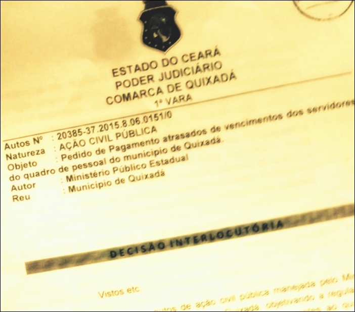 Ilário Marques promove reorganização das finanças e justiça determina desbloqueio das contas da prefeitura de Quixadá