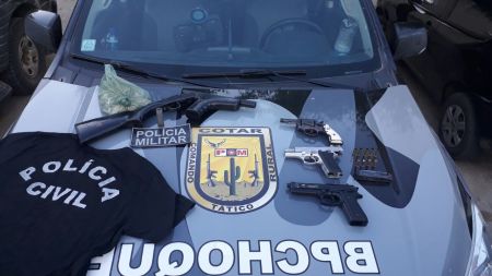 Grupo que realizava assaltos com camisas da Polícia Civil em Itapiúna é preso após tiroteio