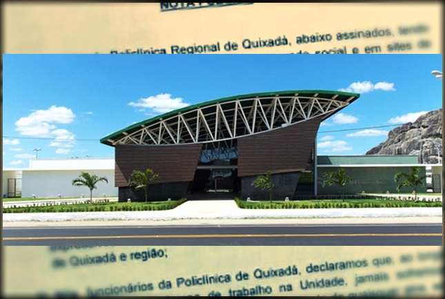 61 funcionários da Policlínica de Quixadá assinam carta desmentindo acusações de coerção política