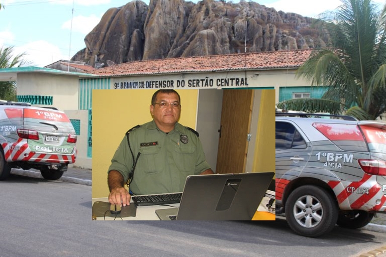 Coronel Calixto reassume o comando da Polícia Militar no Sertão Central
