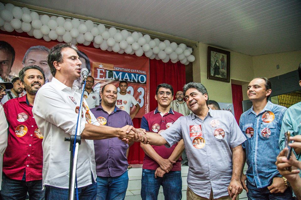 Camilo para Ilário: "Meu querido prefeito de Quixadá e grande companheiro de lutas!"
