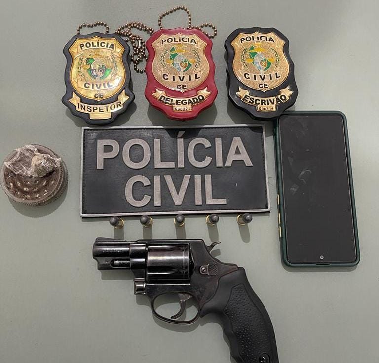 Polícia Civil prende suspeito de homicídio em Quixadá
