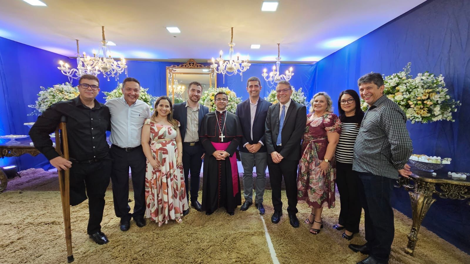 Gestão da Maternidade de Quixadá, Unicatólica e CDVA participam da Ordenação de Dom Aurélio em Tianguá