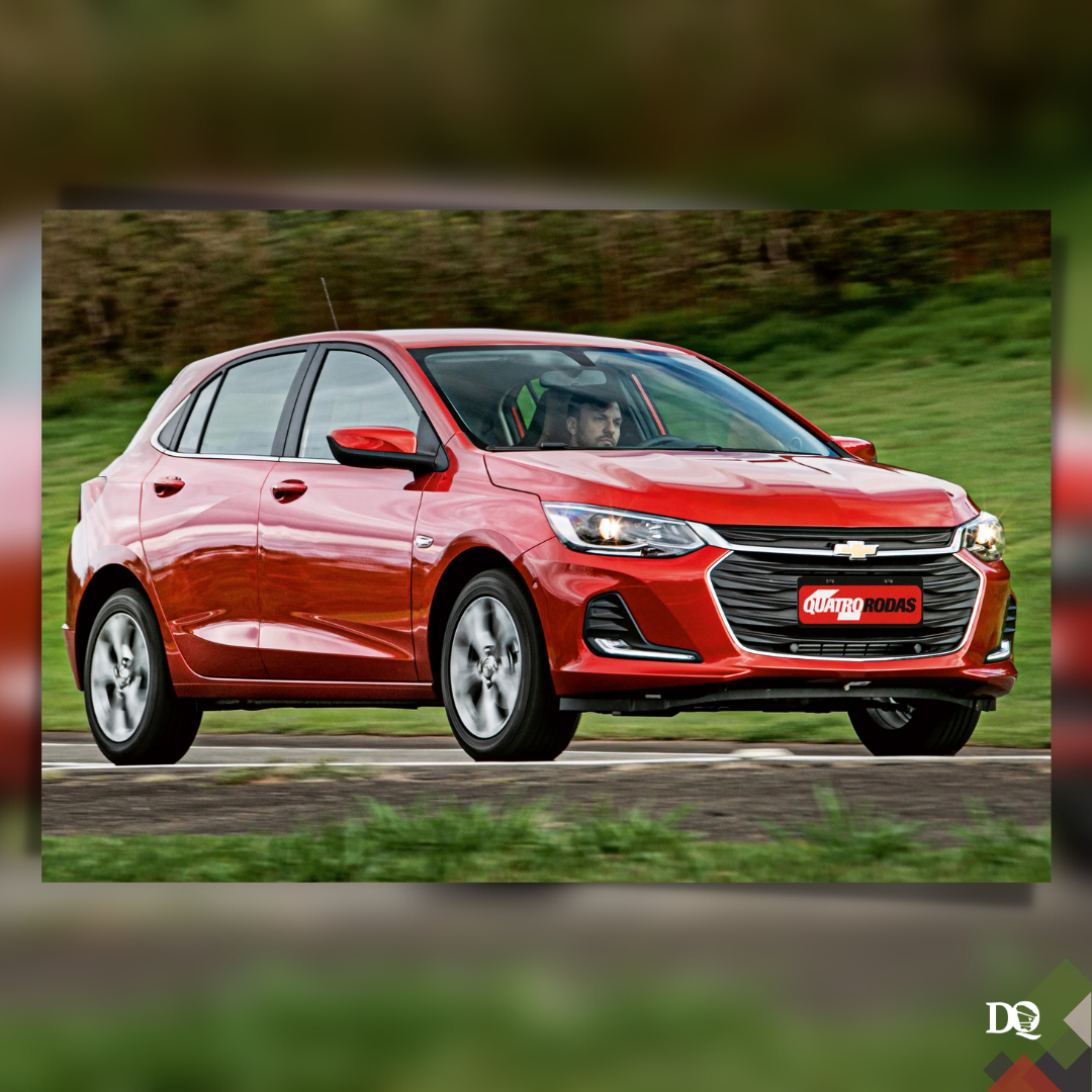 Chevrolet Onix foi o carro mais vendido do primeiro semestre de 2023