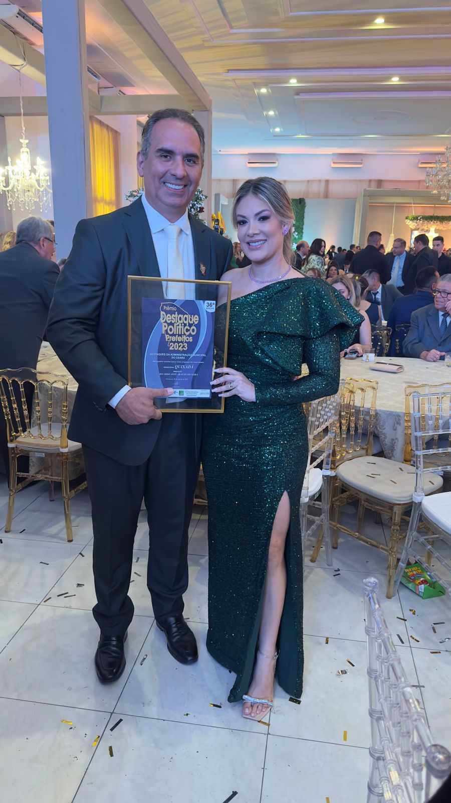 Em Fortaleza, Ricardo Silveira é premiado como segundo melhor prefeito do Ceará