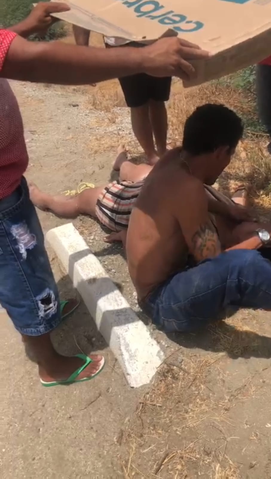 Acidente com motos em Quixadá deixa quatro pessoas gravemente feridas neste domingo