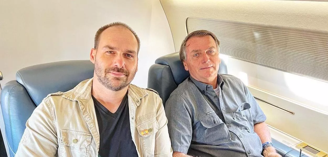 Ministros do STF veem ida de Eduardo aos EUA como possível preparação para fuga de Jair Bolsonaro