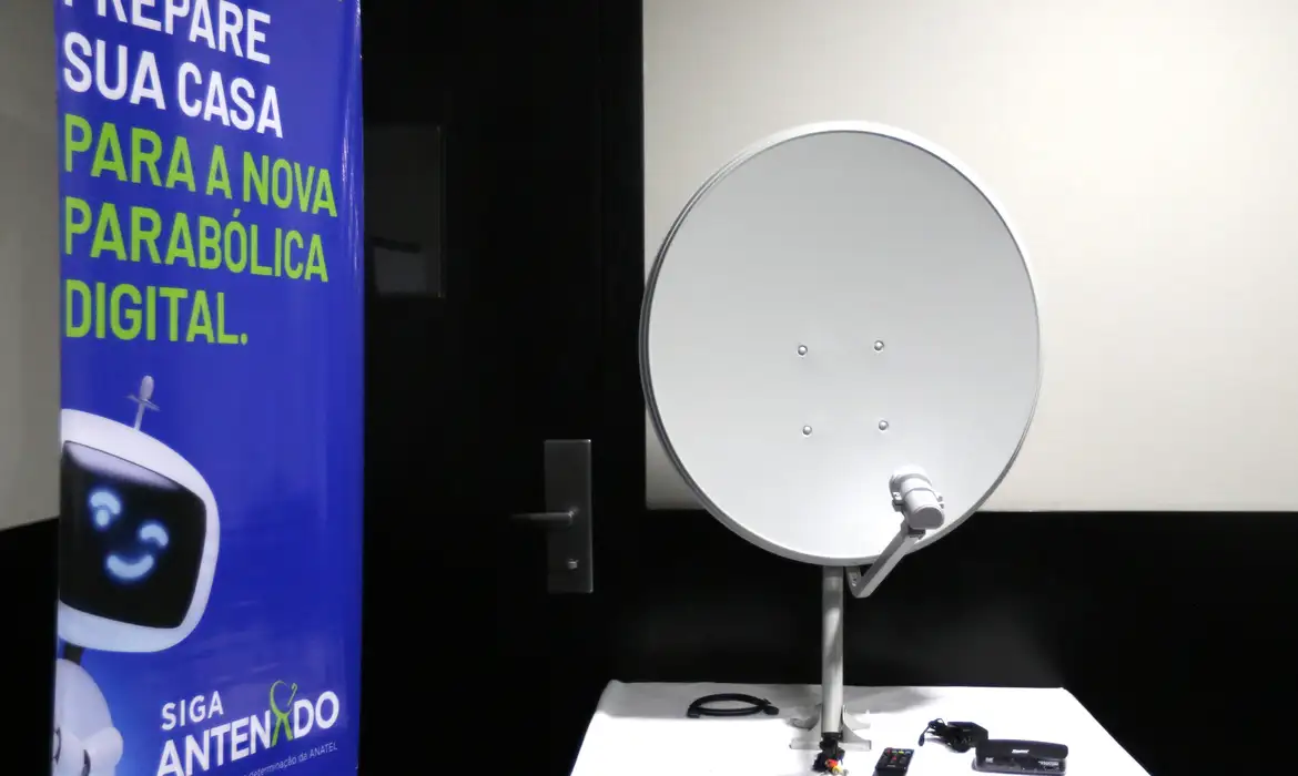 Famílias inscritas no CadÚnico têm até 30 de junho para solicitar parabólica digital gratuita