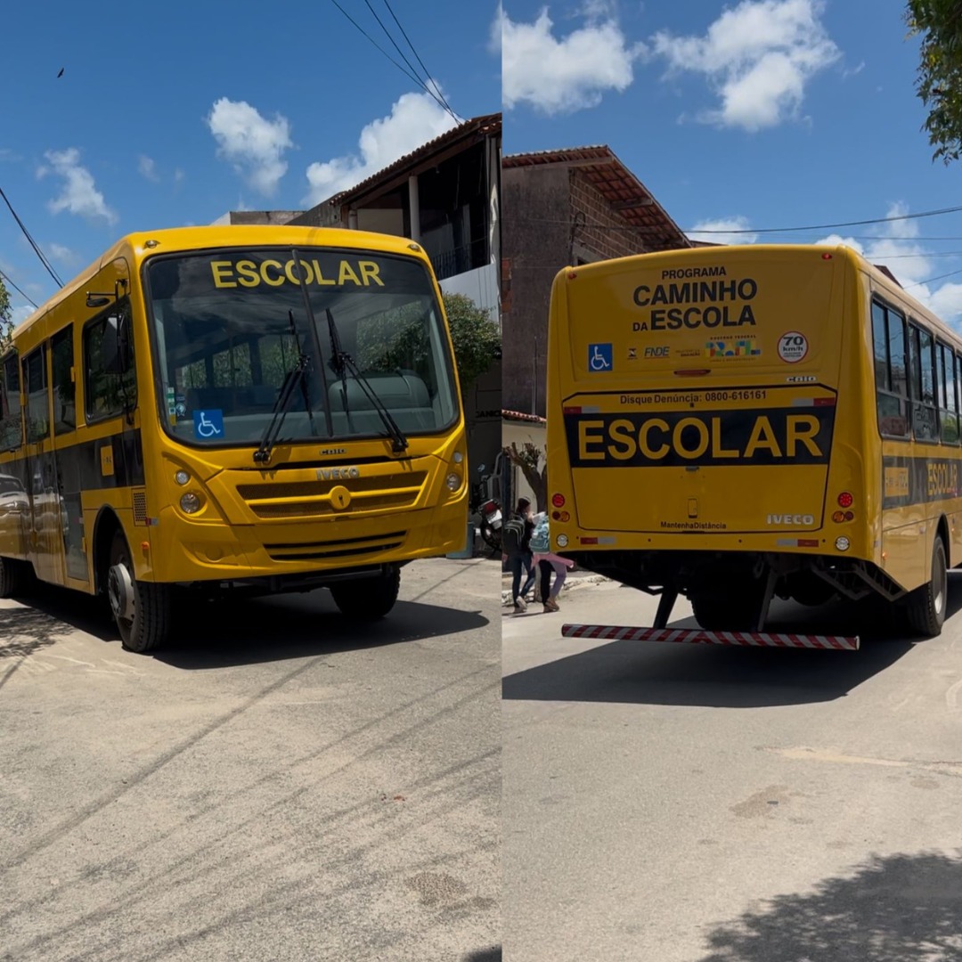Ibaretama recebe novo ônibus escolar e anuncia construção de creche com investimento de R$ 5 milhões