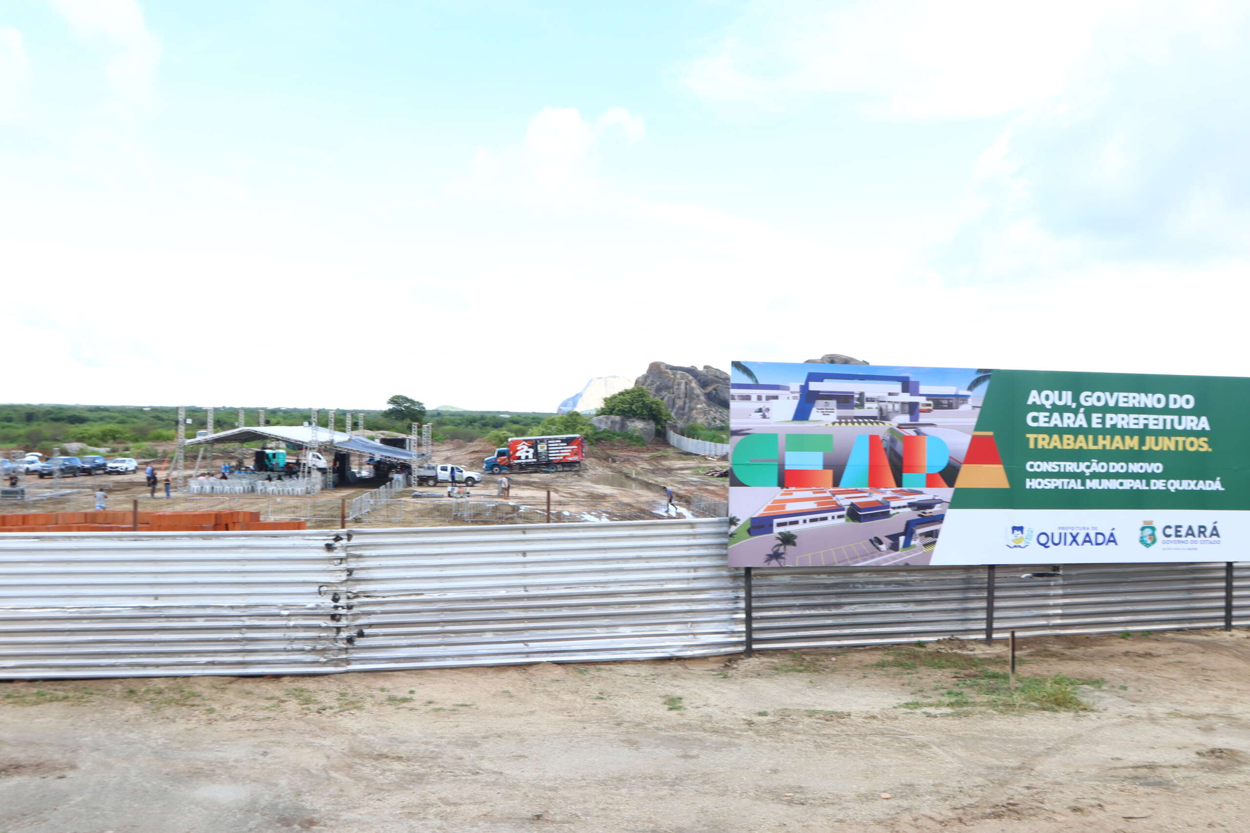 Novo hospital de Quixadá terá setor de urgência, sala para cirurgias de grande porte e 10 leitos de UTI