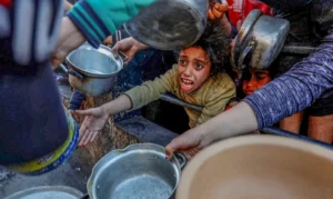 Israel usa fome como arma de guerra para exterminar mulheres e crianças palestinas