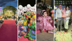 Festa de 1 ano da pequena Maria Valentina impressiona em Senador Pompeu com produção da Innovare Eventos