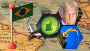 Trump exige que Brasil abra mão do etanol menos poluente e compre combustível dos EUA