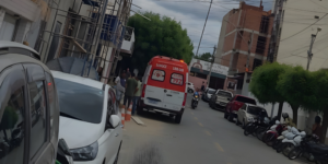Trabalhador cai de andaime durante obra no Centro de Quixadá