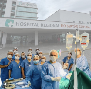 Hospital Regional do Sertão Central realiza primeira cirurgia de endometriose e marca avanço na saúde da mulher